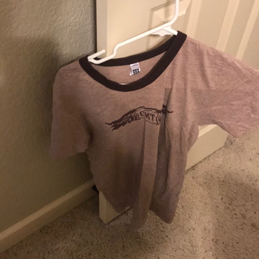 American apparel CMT (country music) t shirt